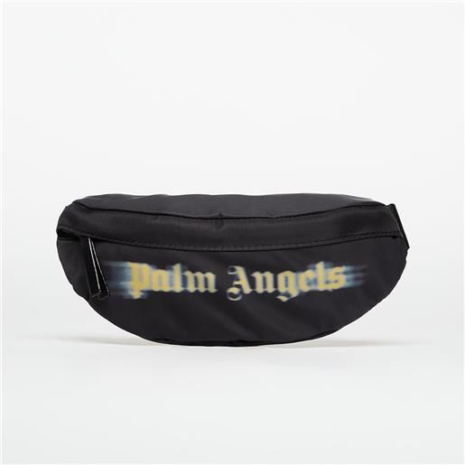Palm Angels Kids marsupio Palm Angels Kids blurred logo fannypack black/ ocher yellow universal