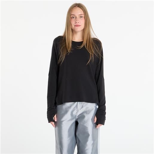 Y-3 maglietta Y-3 w running long sleeve t-shirt black s/34