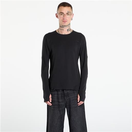 Y-3 maglietta Y-3 m running long sleeve t-shirt black xl