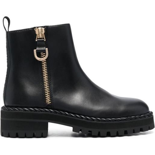 LIU JO stivaletti 214 in pelle - nero