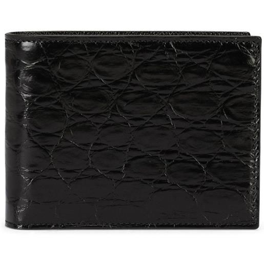 Dolce & Gabbana portafoglio bi-fold - nero
