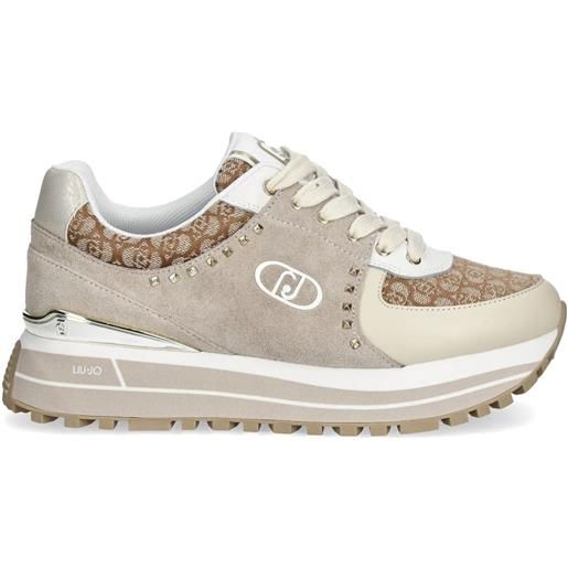 LIU JO sneakers con suola rialzata - toni neutri