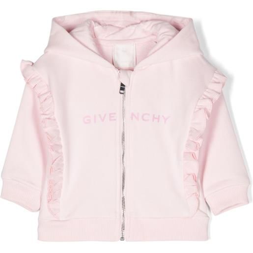 Givenchy Kids felpa con cappuccio - rosa