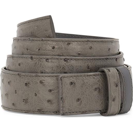 Dolce & Gabbana cintura in pelle - grigio