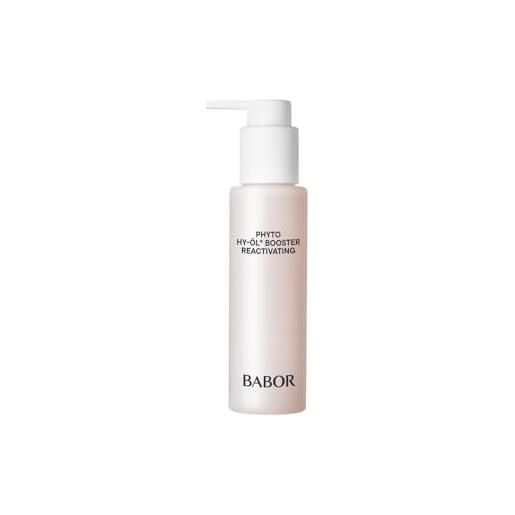BABOR cleansing phyto hy-oil booster reactivating per pelle che necessitano di rigenerazione, detergente viso per uso con olio hy, fitoactive, formula vegana, 1 x 100 ml