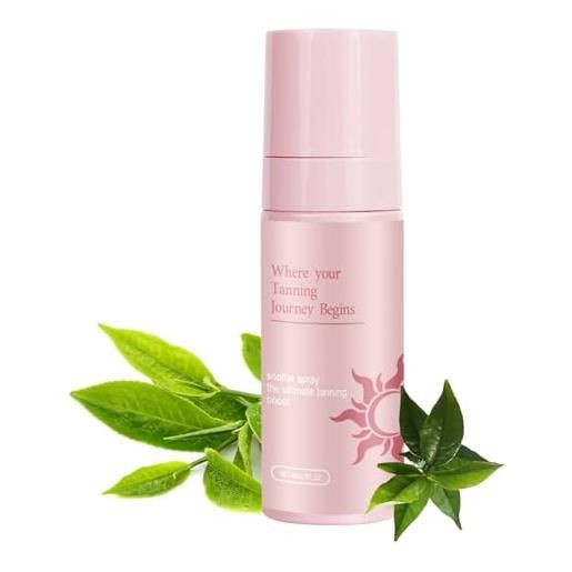 Generico autoabbronzante senza sole | abbronzatura immediata corpo - crema graduale ad effetto naturale 60ml per corpo viso e viaggi con bagliori dorati senza sole