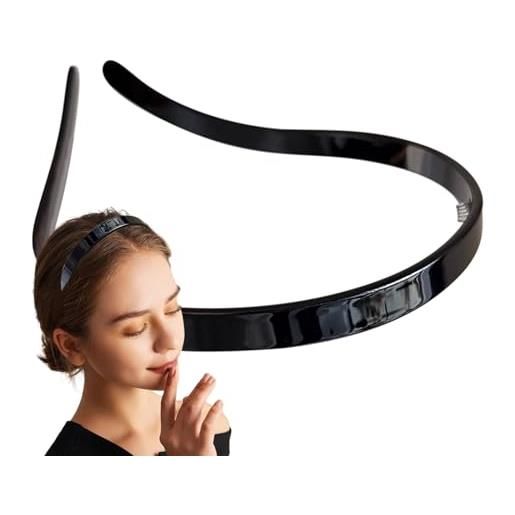 Generico fascia per capelli, fascia per occhiali da sole, cerchio per capelli sottili con denti, comode fasce per capelli, decorazioni per capelli, copricapo alla moda per le donne