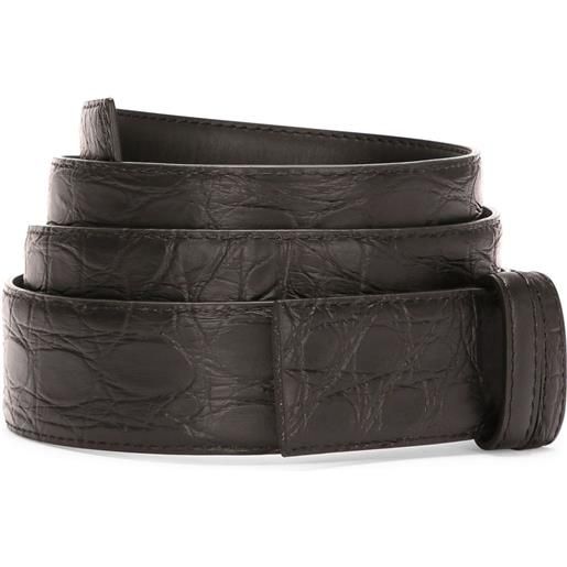 Dolce & Gabbana cintura in pelle - nero