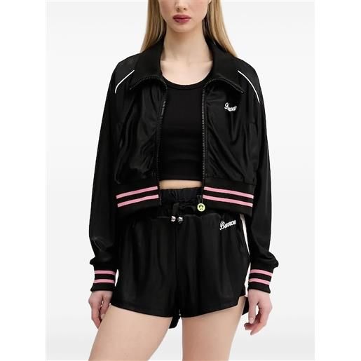 BARROW felpa con zip - nero