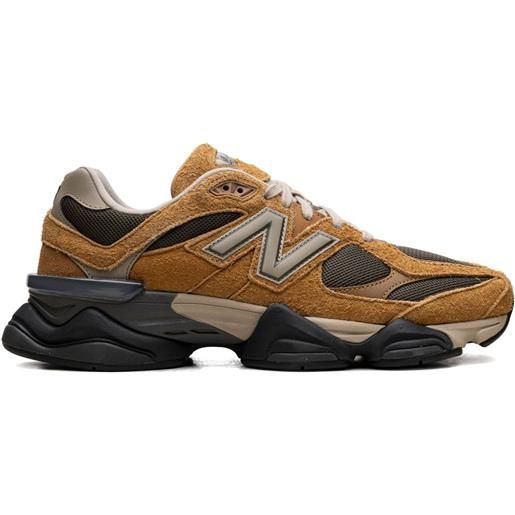 New Balance 9060 panelled sneakers - marrone