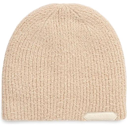 Lanvin berretto con applicazione - toni neutri