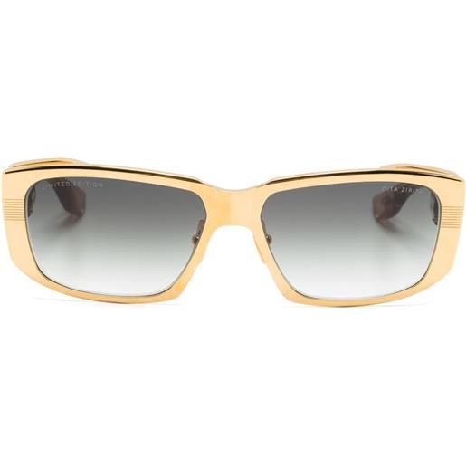 Dita Eyewear occhiali da sole zirith modello navigator - oro