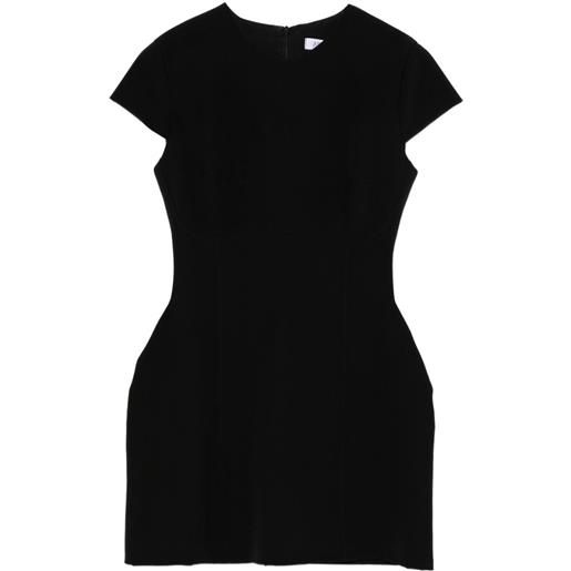 AXEL 113 icon short-sleeve mini dress - nero