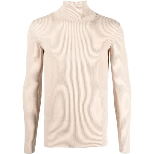 Off-White maglione a collo alto - toni neutri