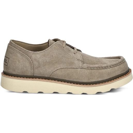 SOREL stringate in pelle scamosciata - toni neutri