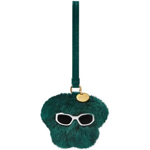 Versace portachiavi medusa - verde