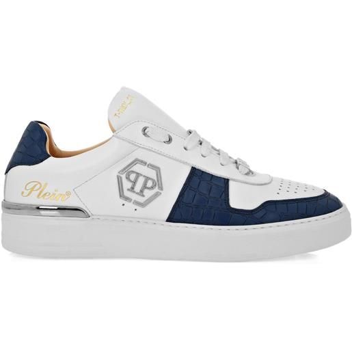 Philipp Plein sneakers con logo - bianco