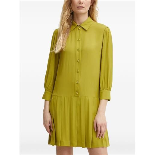 LIU JO chemisier corto plissettato - verde