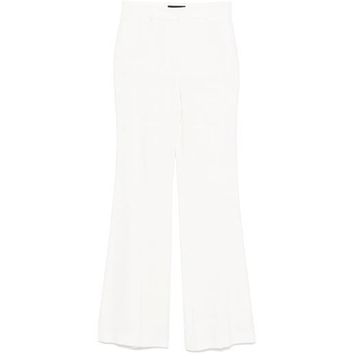 JOSEPH pantaloni tafira - bianco