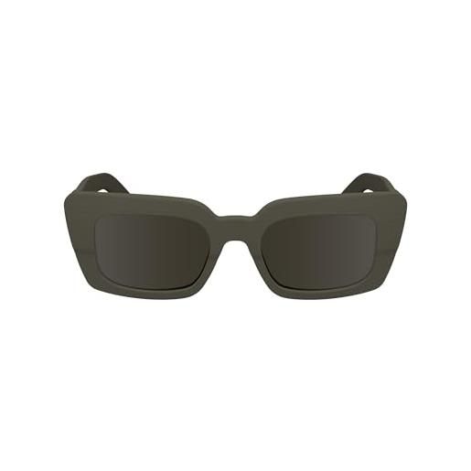 Calvin Klein women's sunglasses ck24512s - taupe with solid brown lens