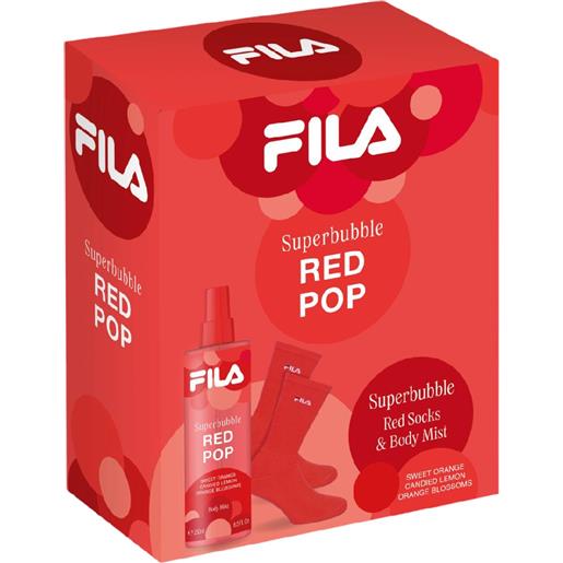 Fila red pop superbubble cofanetto