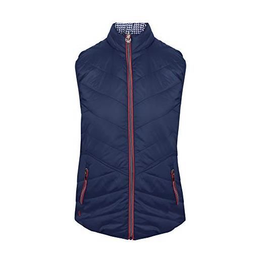 Island Green isola verde womens iglvst2016 ultra lite reversibile gilet vest bodywarmer, navy/lampone, 12
