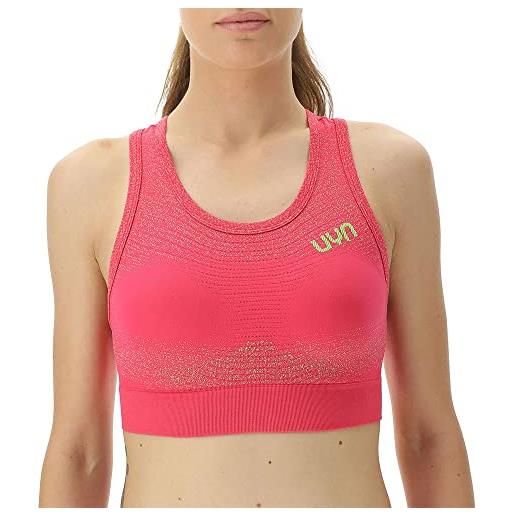 UYN o102348 running exceleration ow reggiseno sportivo donna rosa/soleggiato l