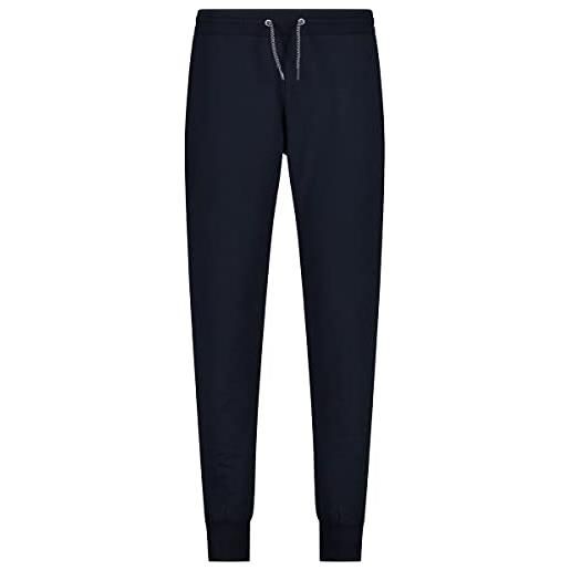 CMP stretch fleece long pant plain colour with cuff, girl, 50, black blue
