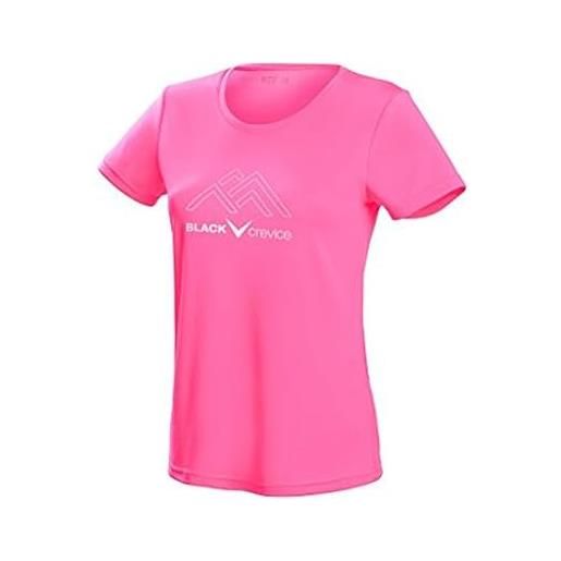 Black Crevice t-shirt donna funzionale i t-shirt da donna in diversi colori e taglie i t-shirt sportiva da donna stampa fantasia i maglietta traspirante donna i t-shirt in 100% poliestere