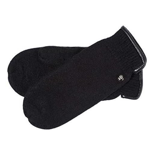 Roeckl walkfäustel - muffole donna, schwarz (0), 17,5 cm (6,5) - 21013-105