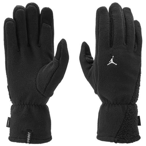 Nike jordan guanto black/white xl