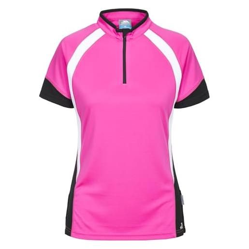 Trespass harpa cycling top, donna, harpa, pink glow, xxs
