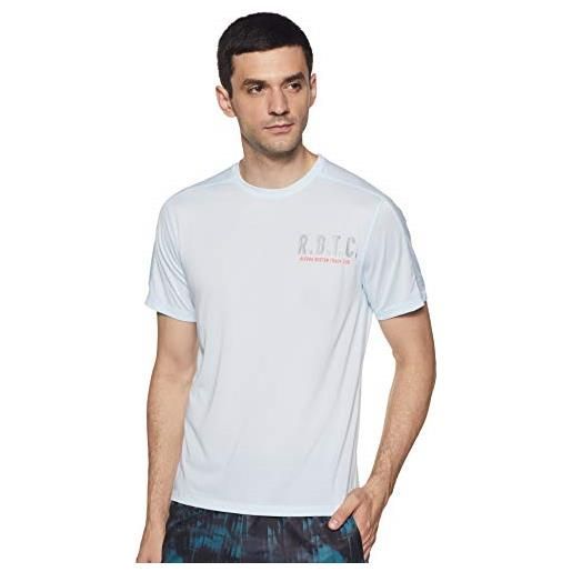 Reebok osr reflect move tee maglietta uomo, uomo, maglietta, fl0118, glablu, m