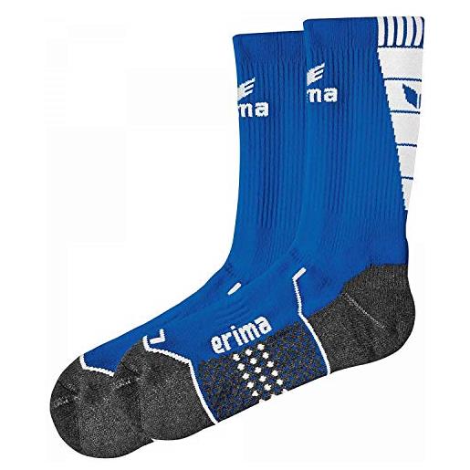 Erima herren formazione calzino calzini, uomo, trainingssocke, royal/bianco, 29-32