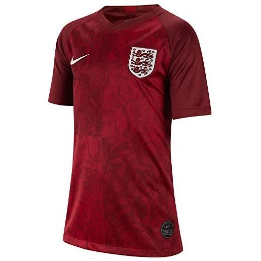 Nike enty brt stad jersey ss aw shirt shirt per bambini, unisex bambini, team red/phantom, l