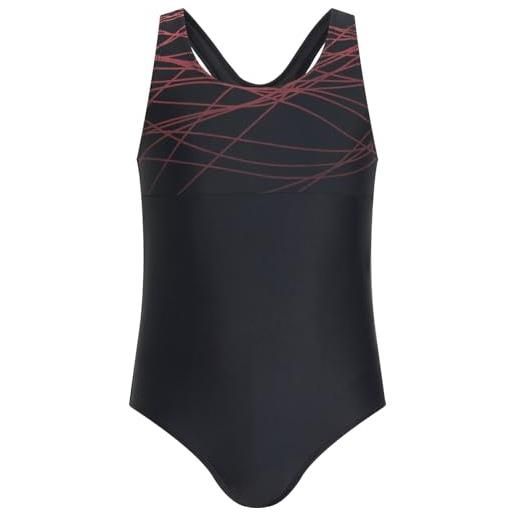 Energetics pamela costume intero black/red light 116