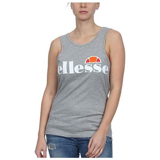 Ellesse abigaille vest top maglietta con bretelle, donna, donna, maglietta con spalline. , sgs04485, grey marl (grigio), 40