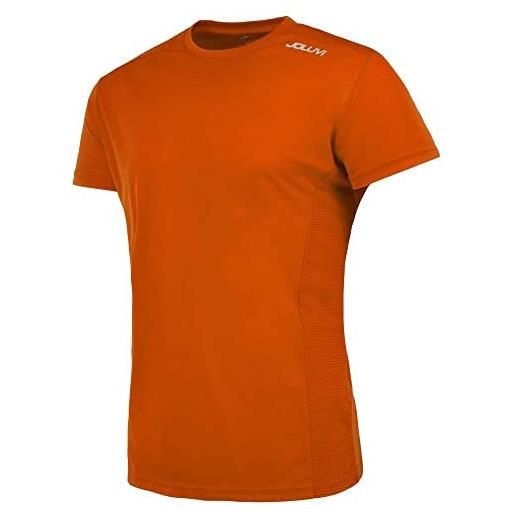 Joluvi 234024063xs - t-shirt uomo, arancione, 
