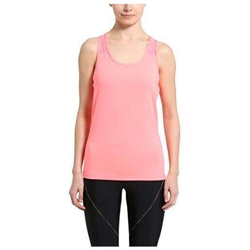 Ultrasport adria, top per fitness donna, rosa, xl