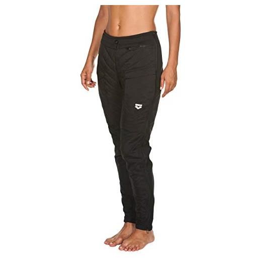 ARENA warmhalte hose für athleten, pantaloni funzionali. Unisex-adulto, nero, l