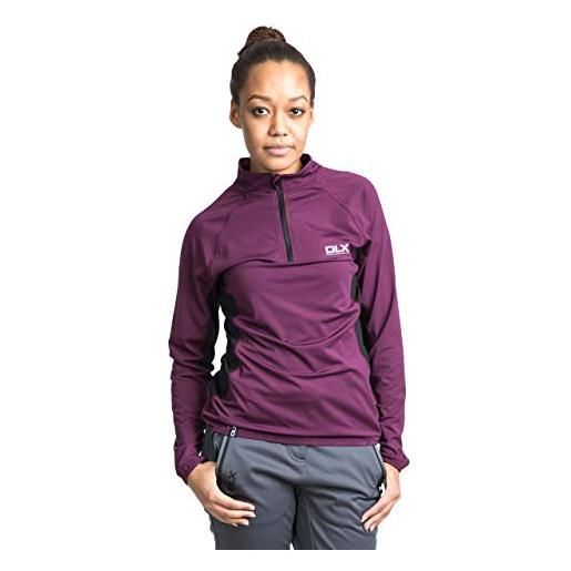 Trespass frey dlx top, donna, frey, blackberry, xxs