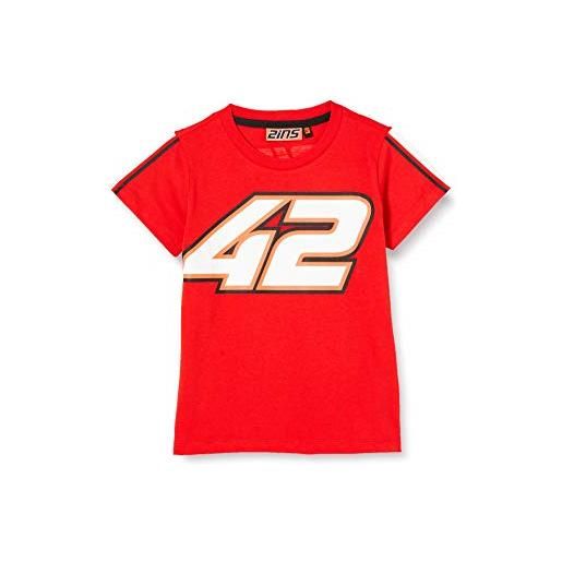 Valentino Rossi collezione alex rins, t-shirt 42 bambino, rosso, 8/9 anni