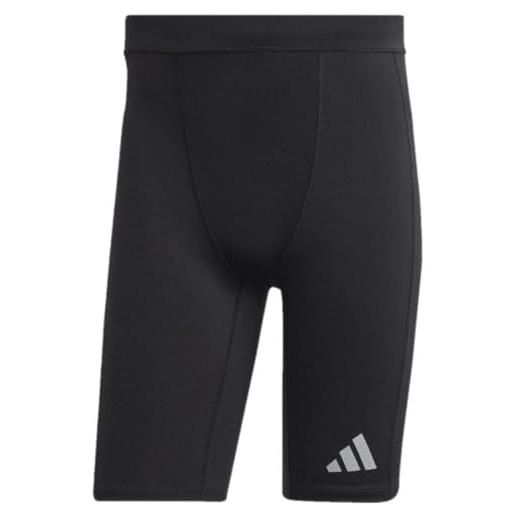 adidas uomo own the run 1/2 leggings, black, xs