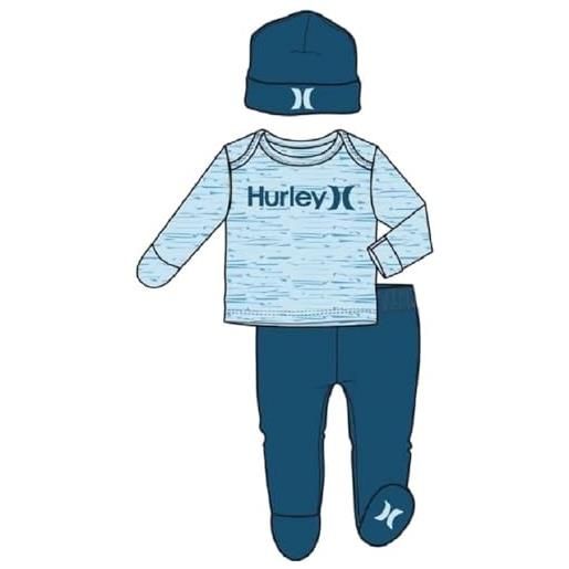 Hurley hrlb cloud slub footed 3 pezzi