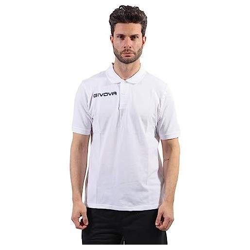 GIVOVA polo cotone piquet summer bianco
