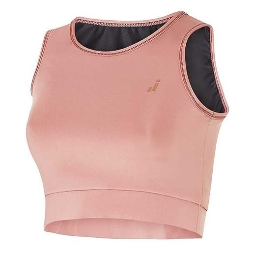 Joluvi top mavi tank, rosa, l donna