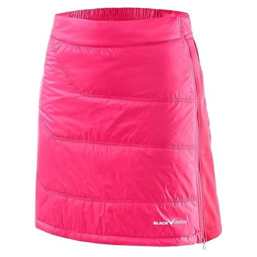 Black Crevice damen skirock, pink, gr. 42, gonna da sci da donna, rosa, taglia