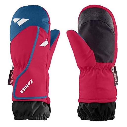 Zanier unisex jugend 12158-6740-1 guanti fuxia, royal, 1