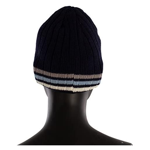 RTY cappello lana marino, uomo, taglia unica