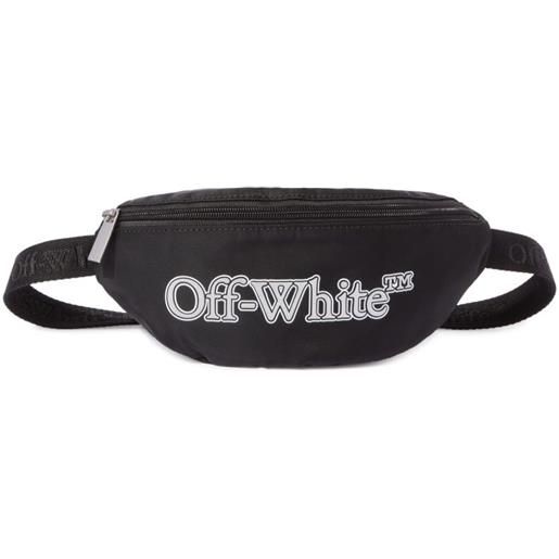 Off-White Kids marsupio bookish - nero